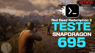 Teste Red Dead Redemption 2 SNAPDRAGON 695 MOBOX [upl. by Aenert]