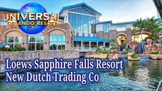 Sapphire Falls Hotel At Universal Studios Orlando Indulge In New Dutch Trading Company Gelato [upl. by Arni]