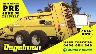 Degalman Muck Manure Spreader [upl. by Elyag]