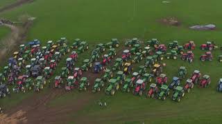 Romsey Young Farmers Tractor run Start [upl. by Nois]