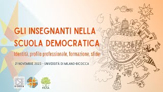 Gli insegnanti nella scuola democratica Identità profilo professionale formazione sfide [upl. by Hill278]