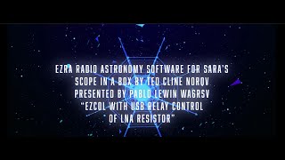 2 ezRA ezCol with USB Relay control of LNA resistor [upl. by Roderica]