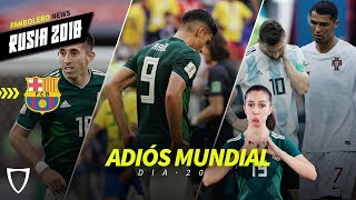 🇲🇽 🇧🇷 EL TRI CAE ANTE EL BRASIL DE NEYMAR  BELGICA GANA A JAPÓN  RUSIA 2018 OCTAVOS DE FINAL [upl. by Schlosser]