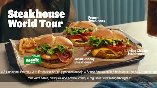 BURGER KING  STEAKHOUSE WORLD TOUR [upl. by Ahsinrac]