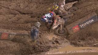 450SX Main Event highlights  San Diego [upl. by Arekahs]