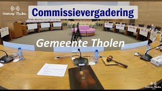 Vergadering Commissie Ruimte  8 april 2024  Omroep Tholen [upl. by Bradman]