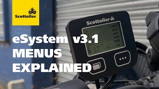 Scottoiler eSystem v31  Menus Explained  Electronic Chain Oiler [upl. by Fiore]