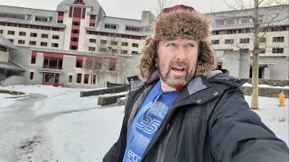 My Very Stressful Day Of Driving On Ice In ALASKA amp Staying In A Half Empty Haunted Hotel [upl. by Emmett]