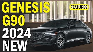 Genesis G902024  New Full Size Luxury Sedan [upl. by Enneicul]