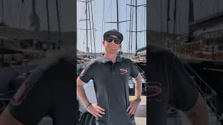 Pete Cumming Crew Boss Interview on the dock at Porto Cervo [upl. by Lorrin]