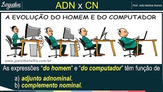 ADJUNTO ADNOMINAL ou COMPLEMENTO NOMINAL [upl. by Berard]