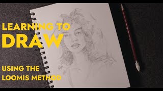 Learning to draw portraits with the Loomis Method [upl. by Hsiwhem]