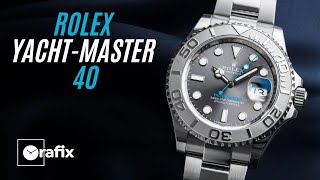 ROLEX YACHT MASTER 40  Perfetta Fusione tra Eleganza Nautica e Precisione Svizzera [upl. by Renba536]