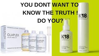 Olaplex and K18 the truth and your not going to like what I say [upl. by Tandy]