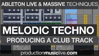 Melodic Deep Techno w Ableton  Massive Francois  Giants  Tutorial Project File available [upl. by Arvell]