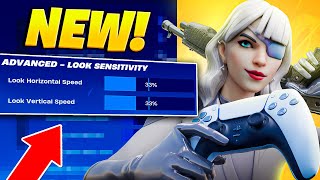 UPDATED BEST Controller Settings For Fortnite AIMBOT  FAST EDITS PS4PS5XboxPC [upl. by Castor]