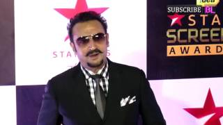 Gulshan Grover  Star Screen Award 2016 [upl. by Anelehs554]