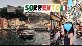 🇮🇹이탈리아 소렌토Sorrento vlog  이탈리아 남부 여행의 매듭  석양 보며 카약타기  1일 1젤라또 🍨 [upl. by Lime705]