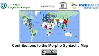 Contributions to the MorphoSyntactic Map [upl. by Ahsha]