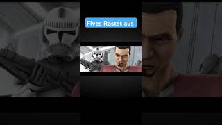 Fives Rastet aus  starwars starwarstheclonewars starwarsfan [upl. by Refanej]