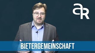 Bietergemeinschaft  Vergaberechtslexikon [upl. by Sidoma]