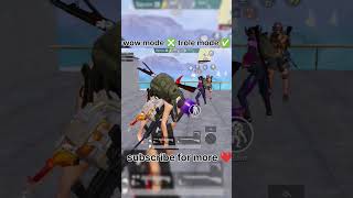 Wow mode ❎ trole mode ✅😂 bgmi troll pubg funny gaming shortvideo [upl. by Cila]