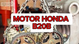 Motor honda B20B Sincronización [upl. by Oiceladni]