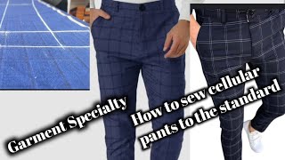 Van Gvone is live How to sew cellular pants to the standard [upl. by Issi]