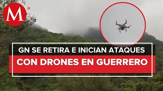 quotLos Ardillosquot atacan con drones a dos comunidades de Chilapa en Guerrero [upl. by Hukill795]