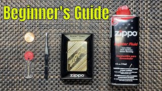 How To Fill or Refill a Zippo Lighter [upl. by Braun426]