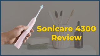 Philips Sonicare 4300 Electric Toothbrush Opening amp Hands On Review [upl. by Dam]