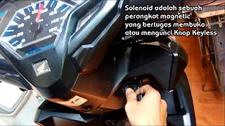 Tutorial Pasang Keyless di Vario 150 old Version [upl. by Collayer]