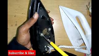 iron box repair  iron box not heating problem how to fix in kannada [upl. by Sturrock22]