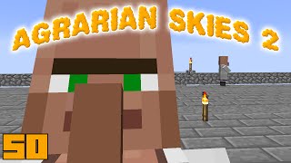 Minecraft Mods Agrarian Skies 2  DIMENSIONAL EXPLORER E50 Modded Skyblock [upl. by Eiramyllek]