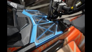 How To Install BoonDocker Breathe Right™ Intake Vents on Polaris Matryx Snowmobiles [upl. by Assirialc394]