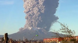 5 Monster Volcano Eruptions Caught On Camera [upl. by Balcer]