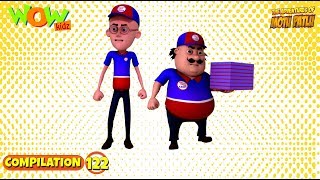 Motu Patlu  Non stop 3 episodes  3D Animation for kids  122 [upl. by Kitty]