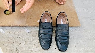 ASMR SHOE SHINE  Cobbler Shoe Shine In 1990s Style  Bet You Fall Asleep 😴 [upl. by Aisatnaf]