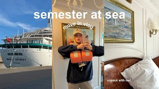 semester at sea move in vlog [upl. by Freda]