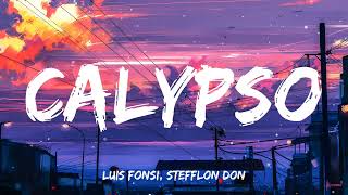 Luis Fonsi  Calypso ft Stefflon Don  LetraLyrics [upl. by Means]