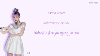 IVE 아이브 Acendio HanRomIna Color Coded Lyrics Lirik Terjemahan Indonesia [upl. by Meirrak]