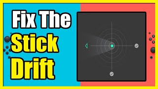 How to Fix the Stick Drift on Nintendo Switch with Settings Easy Tutorial [upl. by Yorke370]