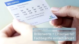 Brillenwerte gleich Kontaktlinsenwerte  Tipps von Lensbest [upl. by Mazurek]