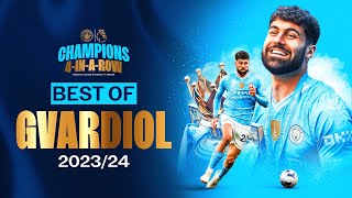 BEST OF GVARDIOL 202324  Amazing debut season [upl. by Cox]