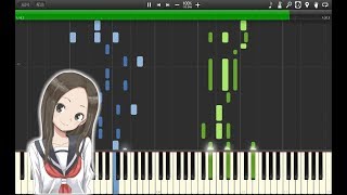 Piano Iwanai kedo ne  Karakai jouzu no takagisan OP [upl. by Strage]