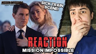 THAT TRAIN SCENE  Mission Impossible Dead Reckoning  Part One 2023  Movie Reaction [upl. by Mizuki916]