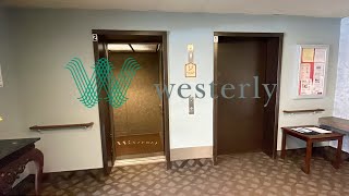 Westinghouse Hydraulic Elevators  South Westerly Apartments  Lakewood OH [upl. by Shamrao597]