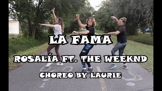 La Fama  Rosalia Ft The Weeknd  Dance Workout  Bachata  Zumba [upl. by Blight]