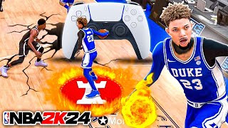 I Went From A Dribbling BOT To A PRO DRIBBLE GOD On NBA 2K24 Here’s How [upl. by Yllus]