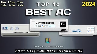 Best AC in India 2024  Best AC 15 ton 5 star in India 2024  Best AC 2024  best 1 ton ac in India [upl. by Raffo125]